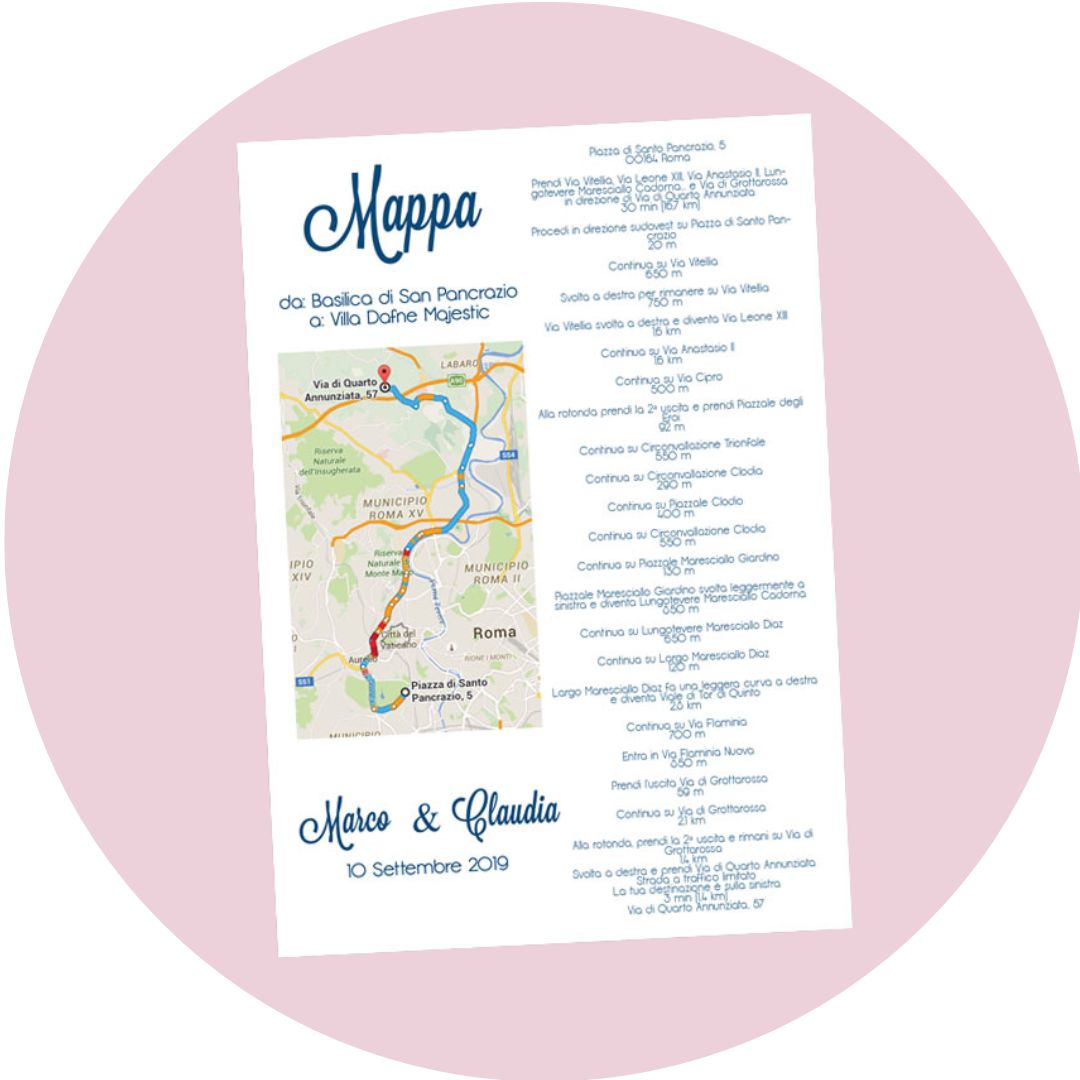 10pz Mappa Personalizzata A5