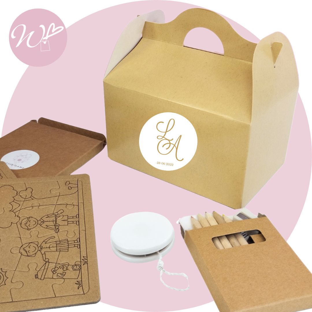 12 KIT KIDS PERSONALIZZATO (con 3 giochi)
