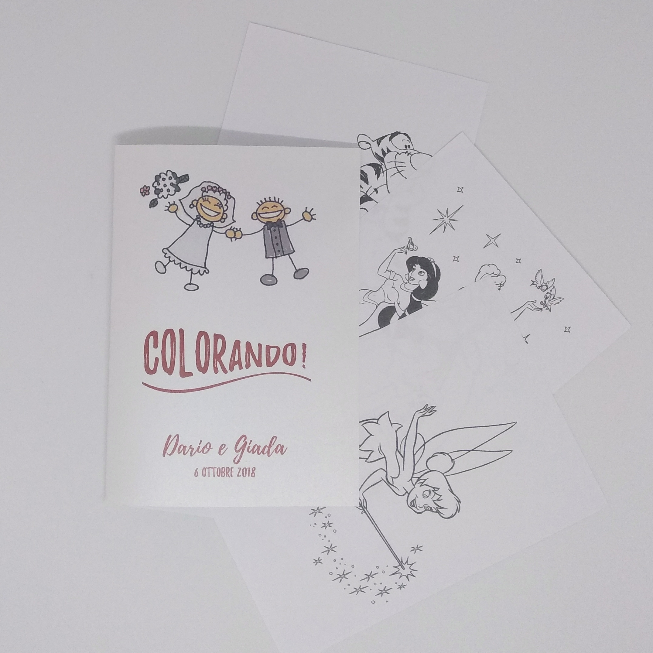 2pz Libricino “Colorando” Personalizzato