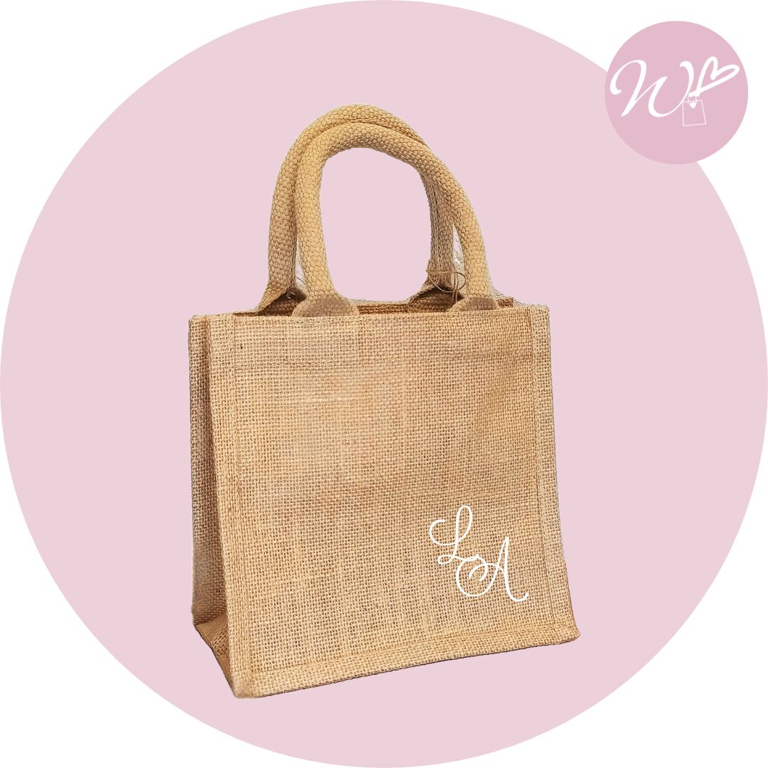 Borsa in Juta PERSONALIZZATA