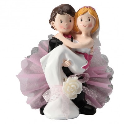 Cake Topper “Sposa in braccio”