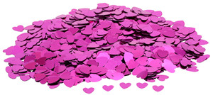 Coriandoli Piccoli Cuori (vari colori)