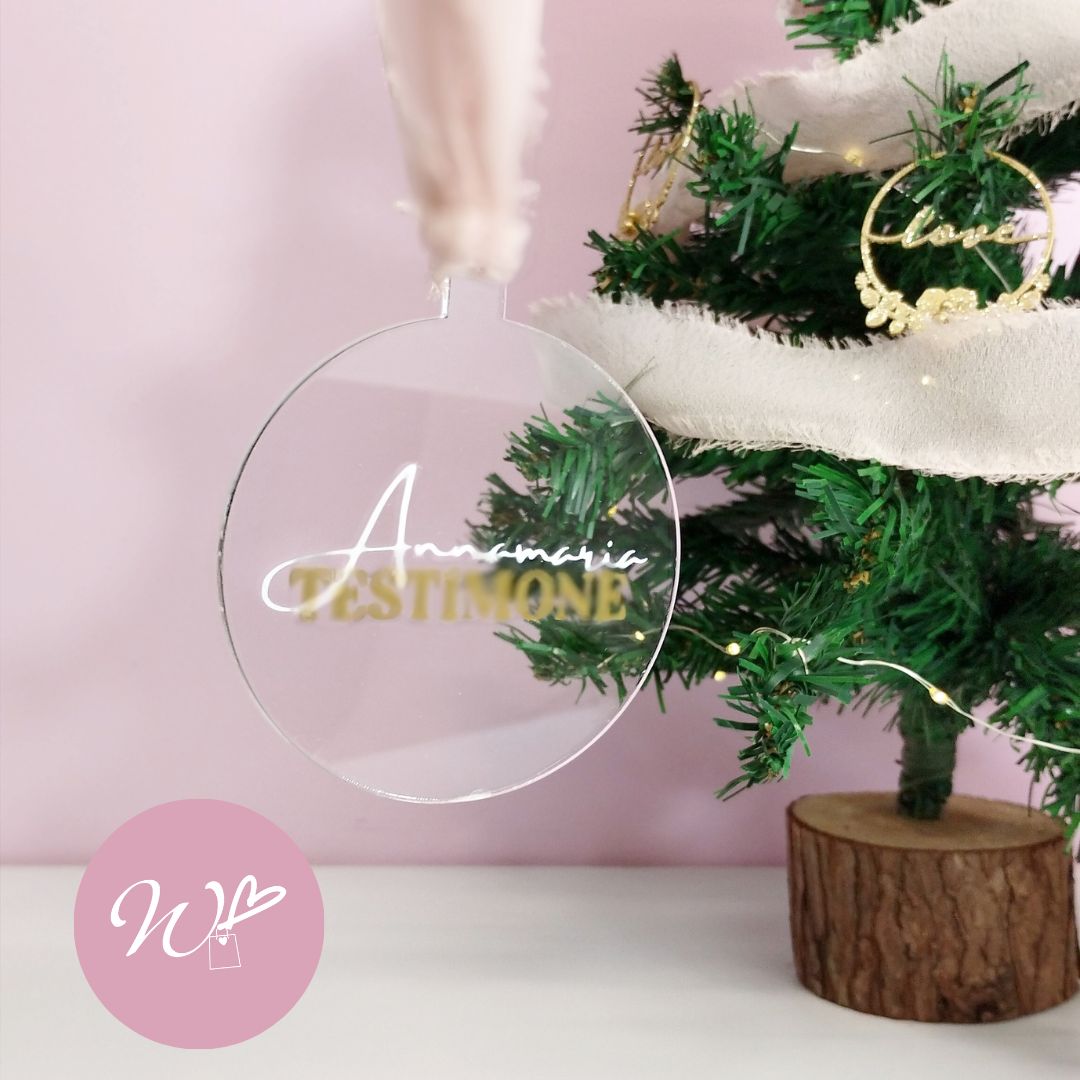 DISCO PLEX SPOSA/TESTIMONE/DAMIGELLA con nome D8CM