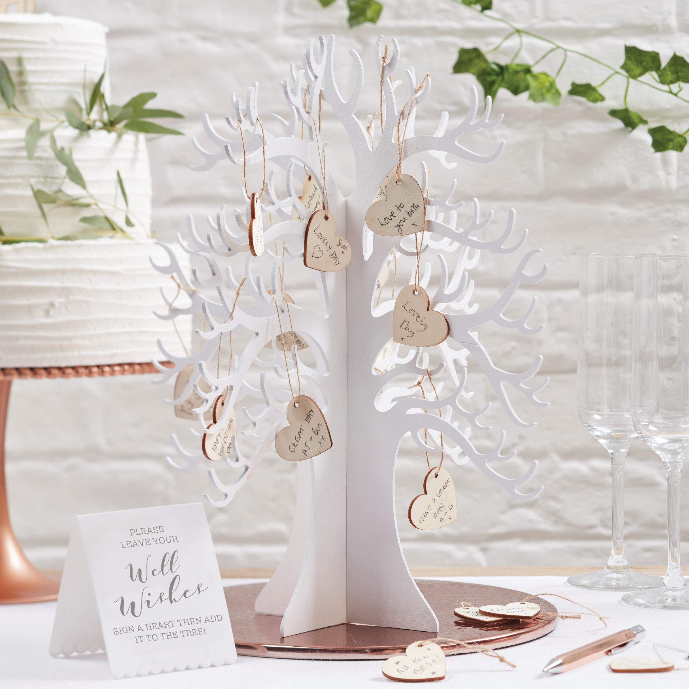 Guestbook Albero in legno
