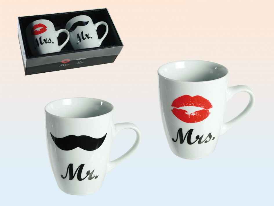Mug set “Mr&Mrs”