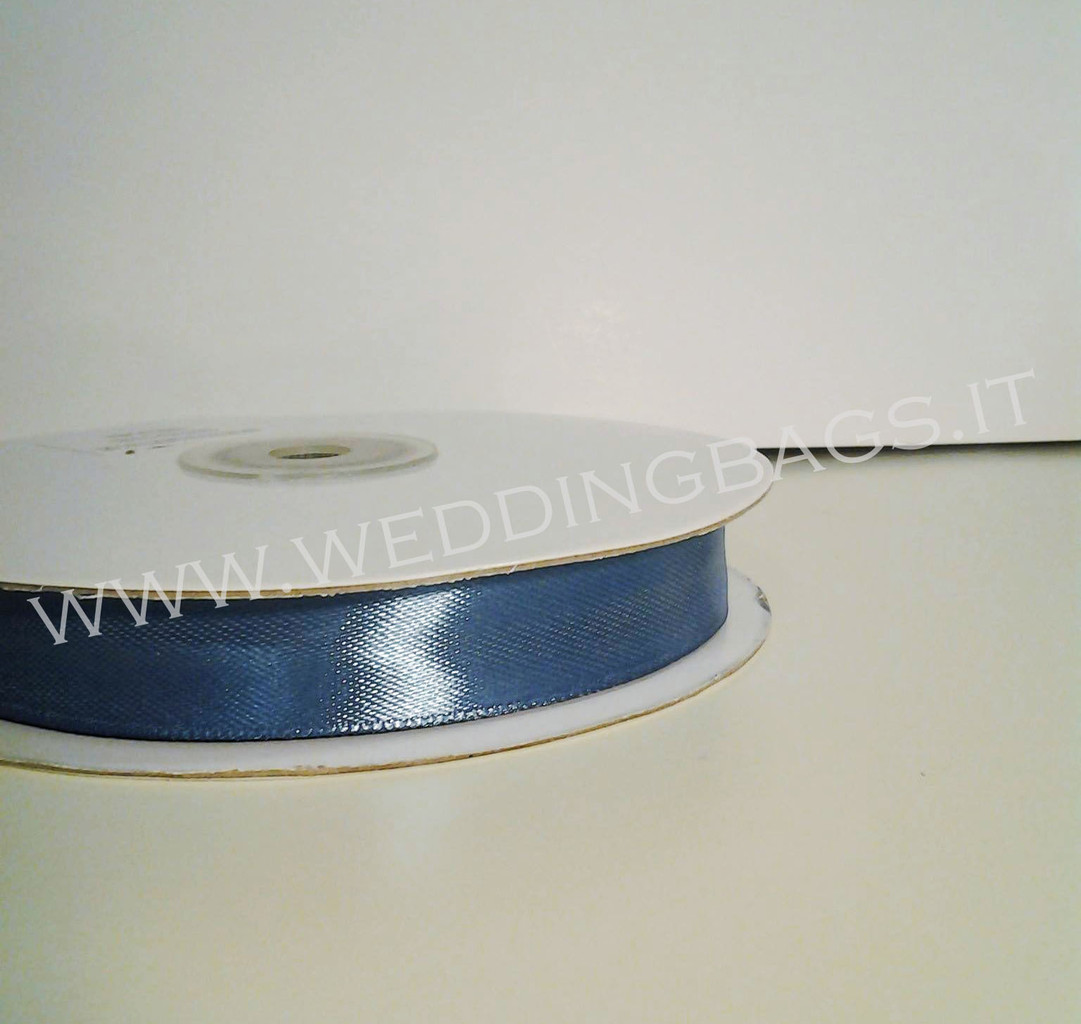 Nastro raso Blu Avion 15mmx50mt