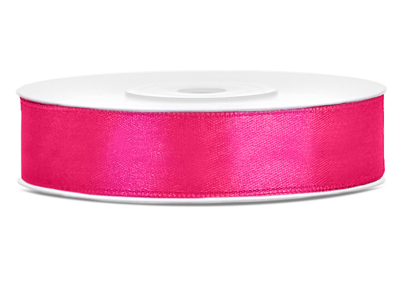 Nastro raso FUCSIA 12mmx25mt